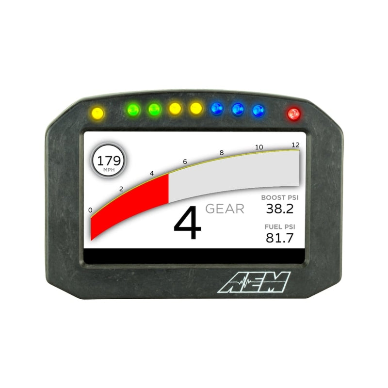 AEM CD-5 Carbon Flush Digital Dash Display - Boost Factory