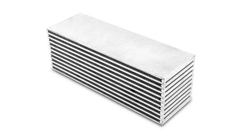 Vibrant Water to Air Intercooler Cores, 12"W x 4"H x 4" Thick - 12971