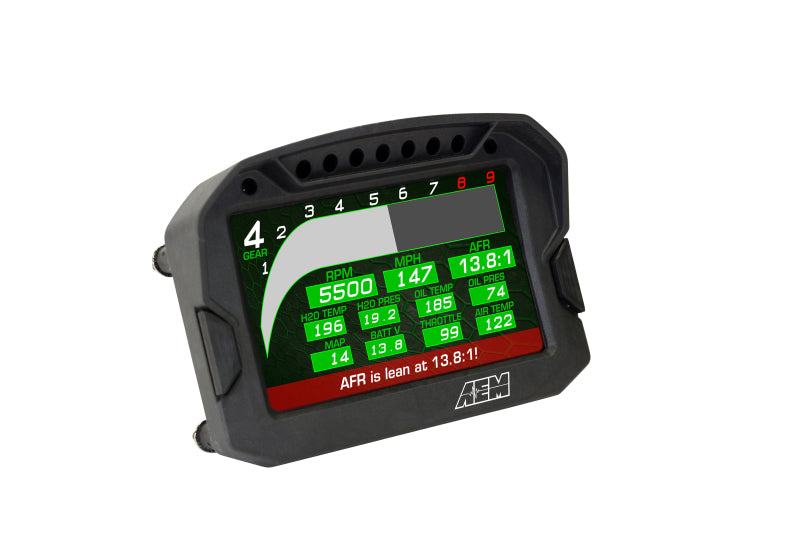 AEM CD-5G Carbon Digital Dash Display w/ Interal 10Hz GPS & Antenna - Boost Factory