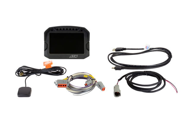 AEM CD-5G Carbon Digital Dash Display w/ Interal 10Hz GPS & Antenna - Boost Factory