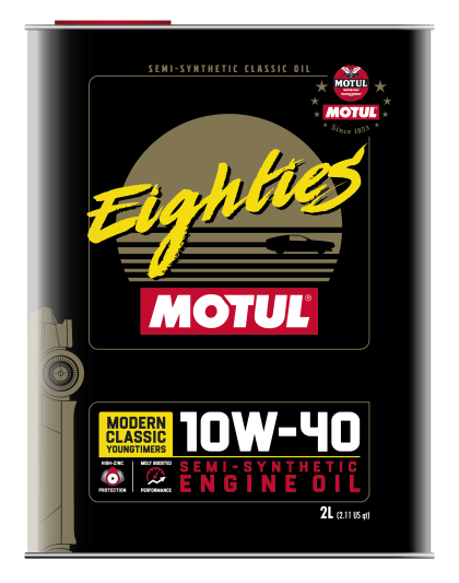 Motul 10W40 Classic Eighties Oil - 2L 110619