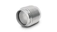 Vibrant 2.25in ID x 3.00in Long 321SS Electro Polished Motorsport Bellows w/Neck & Liner - 69684