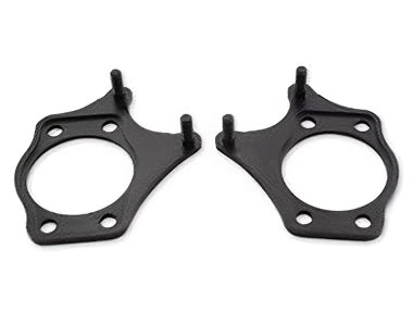 GKTech - 240sx dual caliper e-brake brackets to suit Wilwood caliper (pair) - DUAL-BRKT