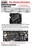 HKS DRY CARBON FUSE BOX COVER FL5 - 70026-AH014