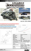 HKS LEGAMAX Premium Civic Hatchback FK7 - 31021-AH004 - view 3