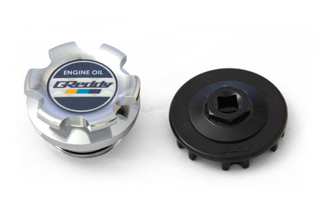 GReddy Engine Oil Filler Cap ( Silver ) Nissan / Honda / Toyota