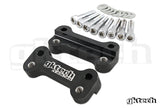 GKTech 324mm R33 GT-R Rotor Caliper Brackets - GTRX-ADPT