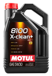 Motul 5L Synthetic Engine Oil 8100 5W30 X-CLEAN Plus - 106377 - Boost Factory