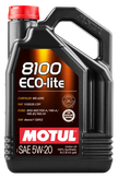 Motul 5L Synthetic Engine Oil 8100 5W20 ECO-LITE- 109104