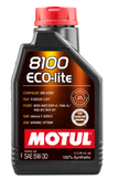 Motul 1L Synthetic Engine Oil 8100 5W30 ECO-LITE - 108212