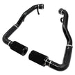 GKTech - Z34 370z/G37 no cut cold air intake kit - Polished pipes - 370Z-25PL