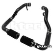 GKTech - Z34 370z/G37 no cut cold air intake kit - Polished pipes - 370Z-25PL