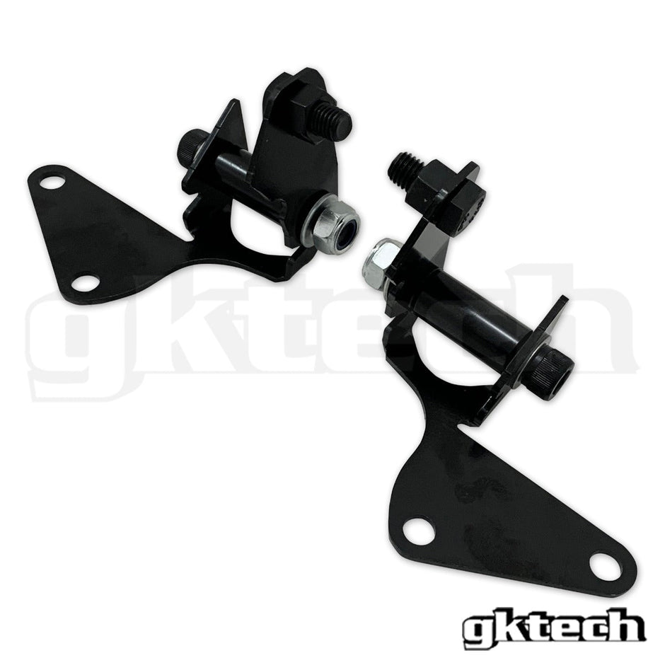 GKTech - S13 240sx/R32 Skyline subframe anti-squat reduction weld in kit - S13X-RLCA