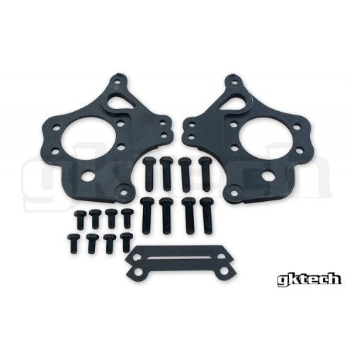 GKTech - 240sx/Skyline/Z32 dual caliper brackets (pair) - 2POT-BRKT