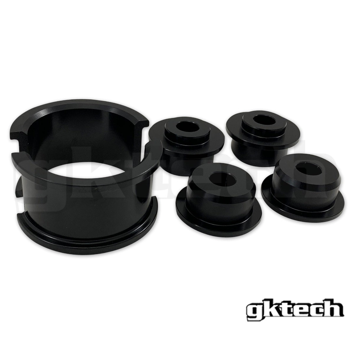 GKTech - Z33 350z/ G35 Solid Aluminium Steering Rack Bushings - Z33X-SRCK