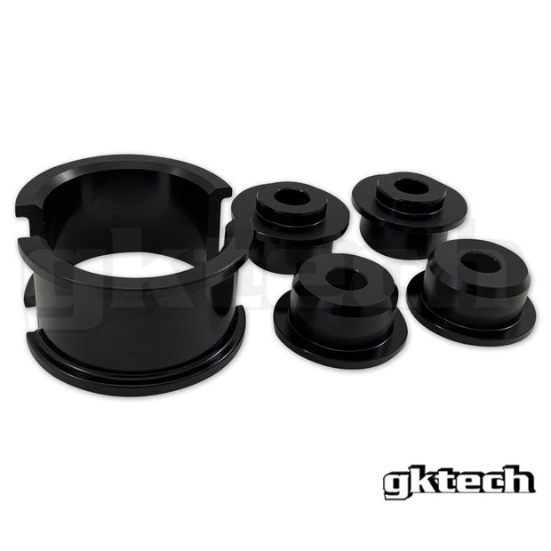 GKTech - Z33 350z/ G35 Solid Aluminium Steering Rack Bushings - Z33X-SRCK