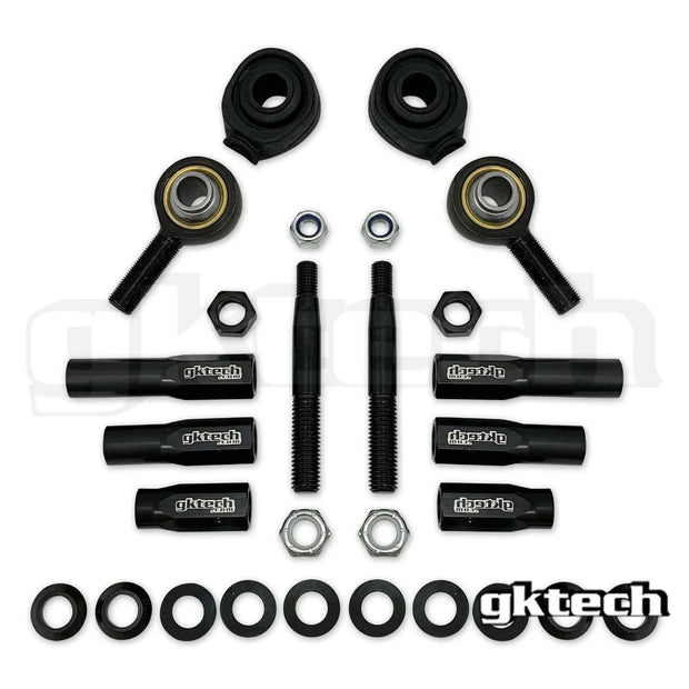 GKTech - High misalignment S13 240sx/S14/S15/Skyline tie rod ends (12mm/14mm) - 14mm (S14/R32/R33/R34/A31) - M145-TROD