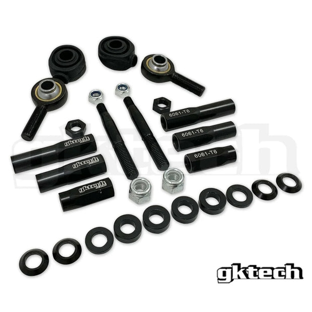 GKTech - High misalignment S13 240sx/S14/S15/Skyline tie rod ends (12mm/14mm) - 12mm (S13/240SX/S15) - M125-TROD