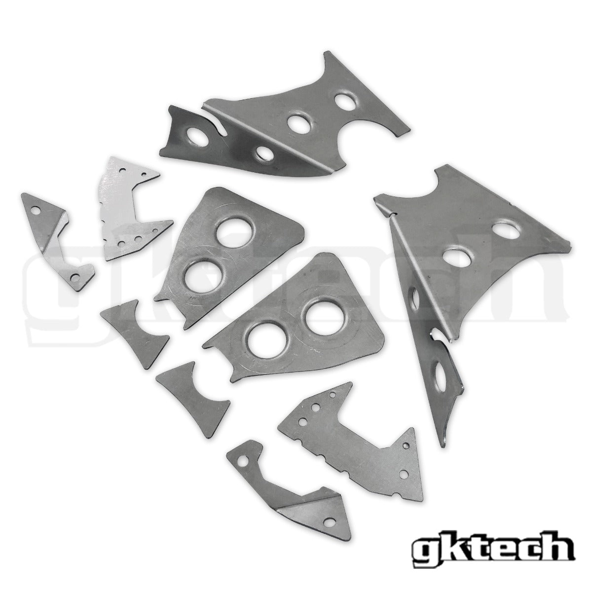 GKTech - V2 S14 240sx /S15 Silvia subframe weld in reinforcement plates - s145-subf