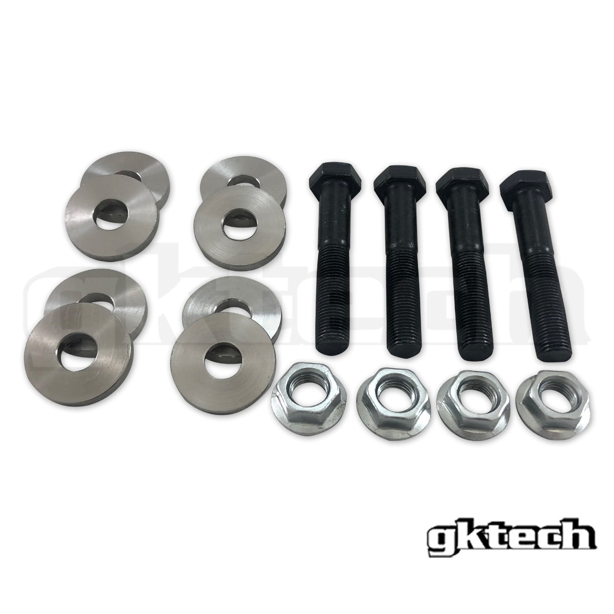 GKTech - Z33 350z/G35 Eccentric Camber & Toe Arm Lockout Kit - Z334-BOLT