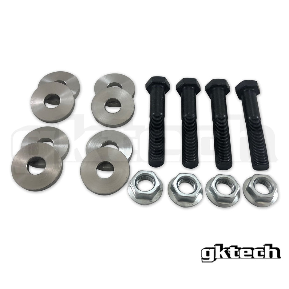 GKTech - Z33 350z/G35 Eccentric Camber & Toe Arm Lockout Kit - Z334-BOLT