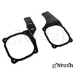 GKTech - G35 vehicle specific e-brake mount - G35 OUTSIDE trim mount - LEFT side of console - G35X-HBKL