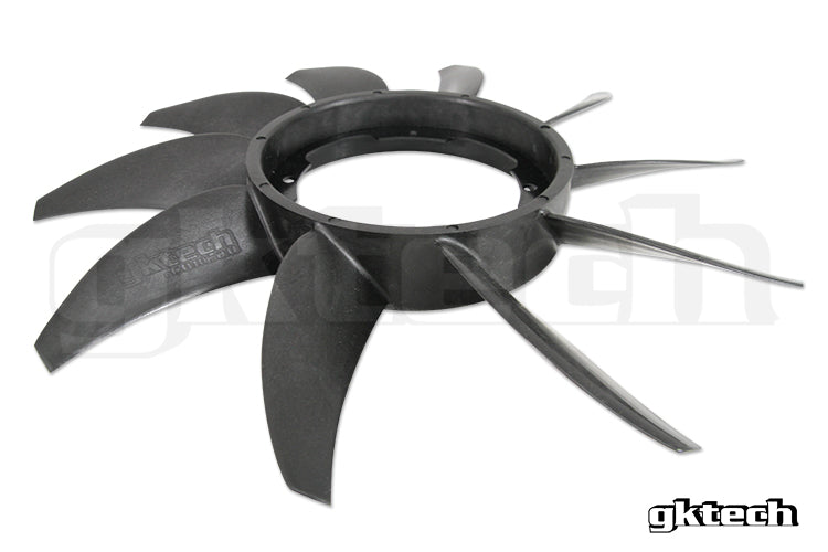 GKTech - SR20/KA24 High Performance Engine fan - 60% more air flow - CLCH-FANX