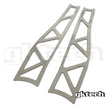 GKTech - 240sx/Skyline chassis (RWD) Front LCA weld in reinforcement plates - OEM Length - SCHA-OEMX