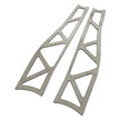 GKTech - 240sx/Skyline chassis (RWD) Front LCA weld in reinforcement plates - 40mm extension - SCHA-40MM