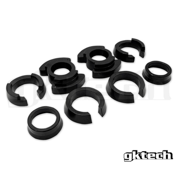 GKTech - Z34 370z/G37 Rear subframe slip-in collars - Semi-solid - Z34X-SUBC