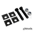 GKTech - FR-S / GR86 / BRZ fixed adjustment eccentric toe lockout kit - GT86-BOLT