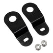 GKTech - S14 240sx/S15 Silvia CNC Machined top Radiator brackets - Black - S14X-RADB