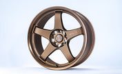 Genuine Nismo Tuner Size LM GT4 Machining Logo Model Wheel Bronze 18x10.5+15  - 4030S-RS130-BR