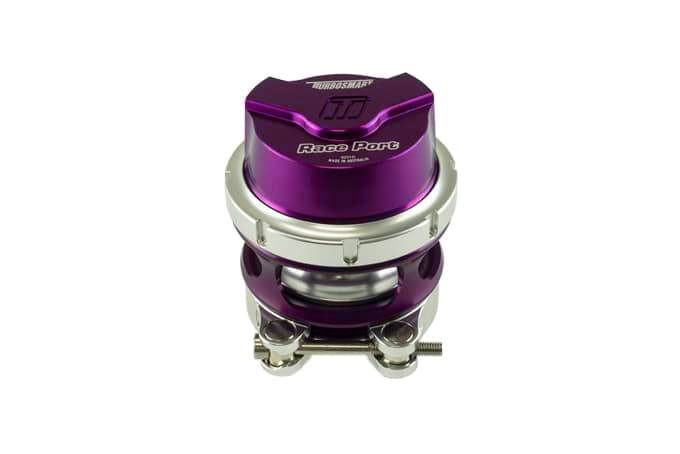 Turbosmart GenV RacePort BOV 50mm with Female Flange - Purple - TS-0204-1143