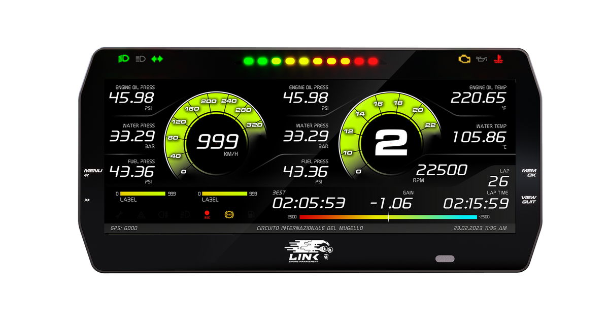 Link MXT Strada 10-inch Dash - Street Edition - 100-0176