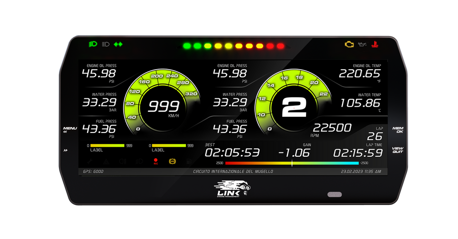 Link MXT Strada 10-inch Dash - Street Edition - 100-0176