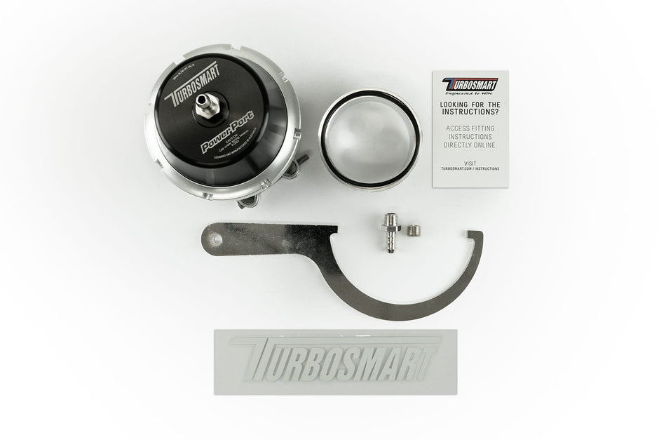 Turbosmart PowerPort BOV 2.5 in Universal - Black - TS-0207-1002 - view 6