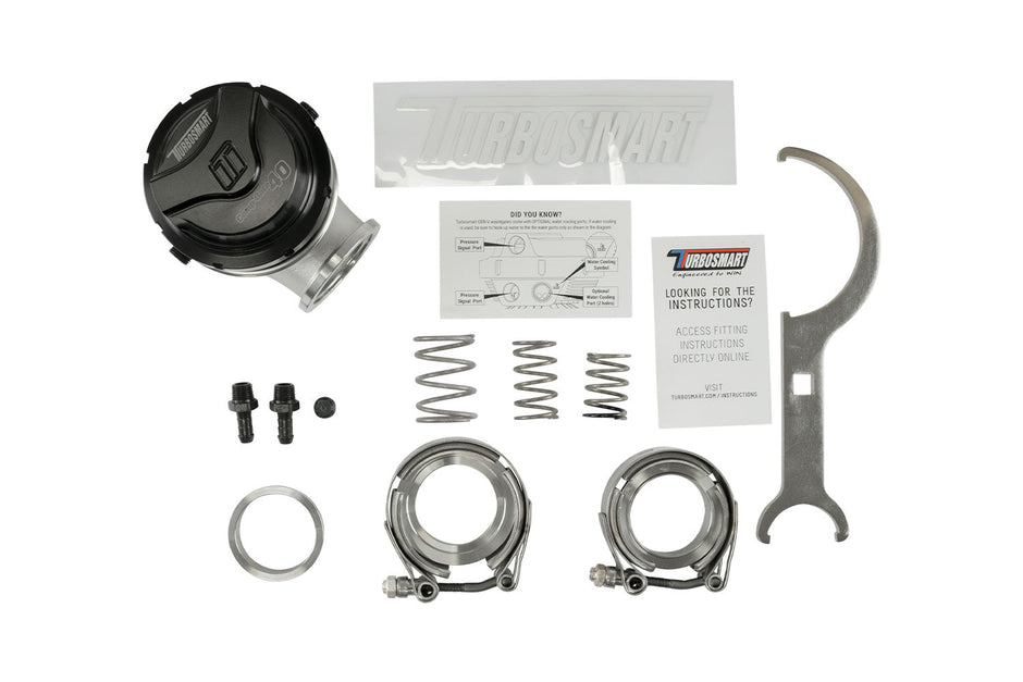 Turbosmart GenV CompGate40 14psi External Wastegate Sleeper - TS-0552-1015 - view 6