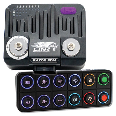 Link Razor PDM Bundle - Razor PDM + 12 Button CAN Keypad - 135-9500B