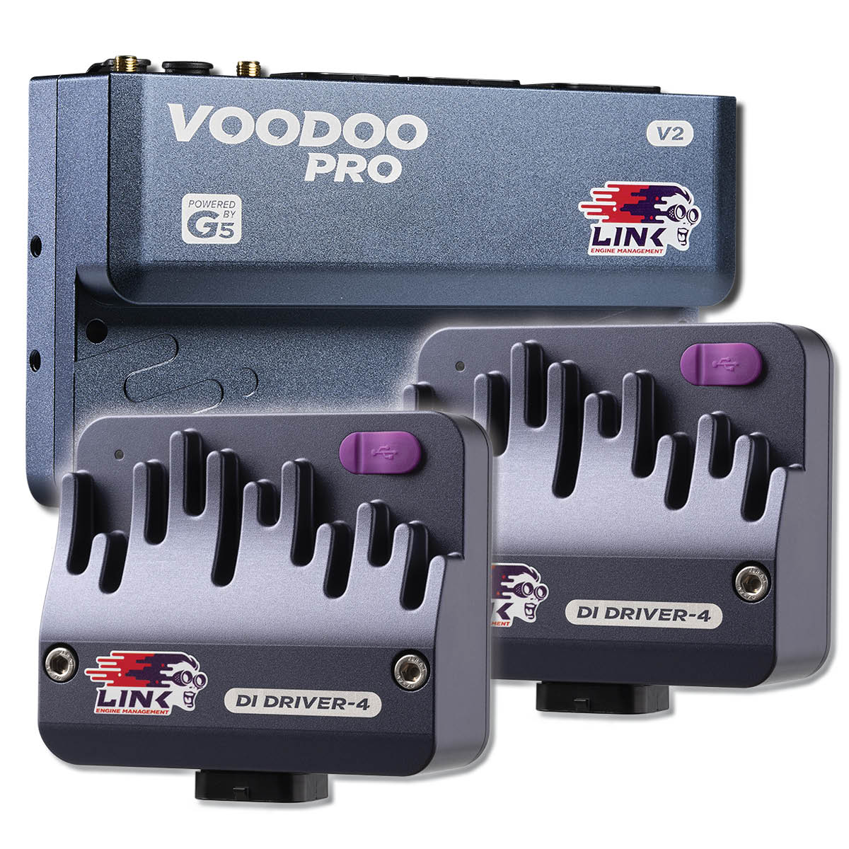 Link G5 Voodoo Pro + 2 x DI Driver-4 Bundle - 153-9200B