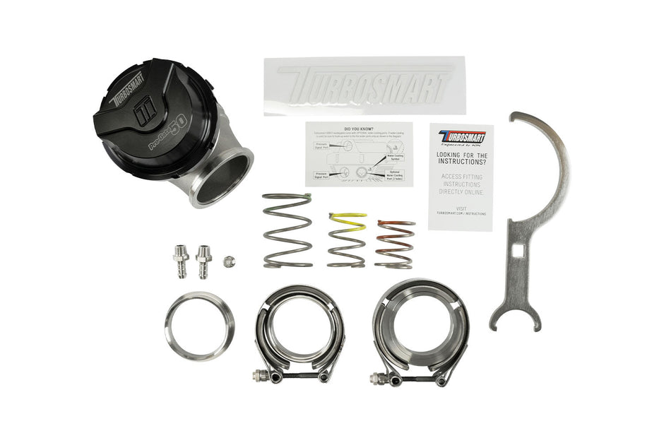 Turbosmart GenV ProGate50 14psi External Wastegate Sleeper - TS-0554-1015 - view 6