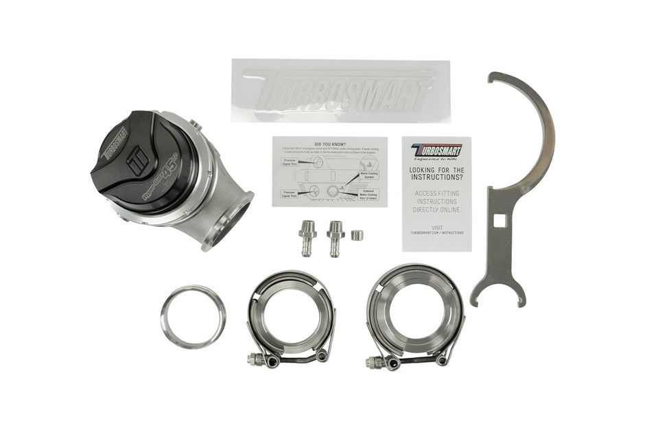 Turbosmart GenV HyperGate45HP 35psi Wastegate (Black) - TS-0553-1312 - view 6