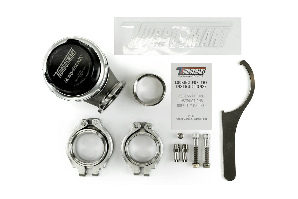 Turbosmart Gen4 CompGate40 7psi External Wastegate Black - TS-0505-1006 - view 6