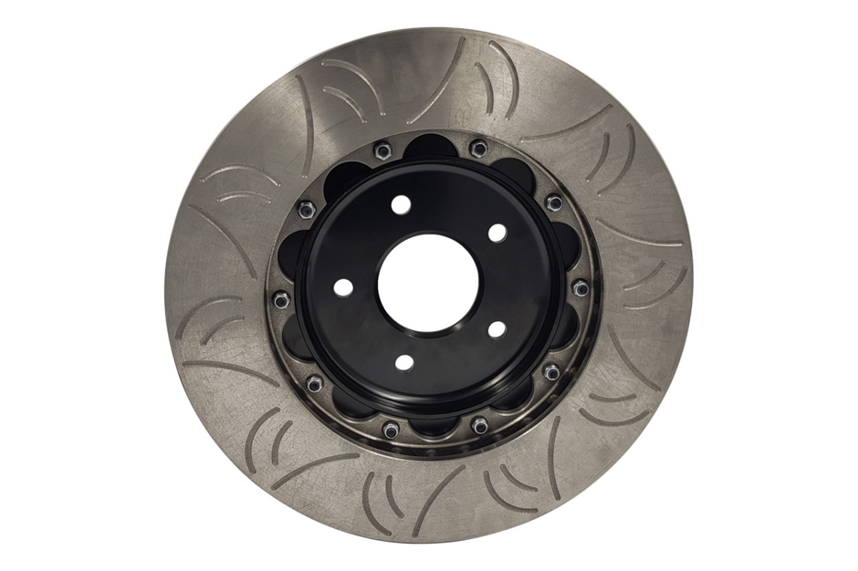 GKTech 350Z/V35 Front Brembo 2-Piece Slotted Rotors - HFM-ROT-324-350 - view 4