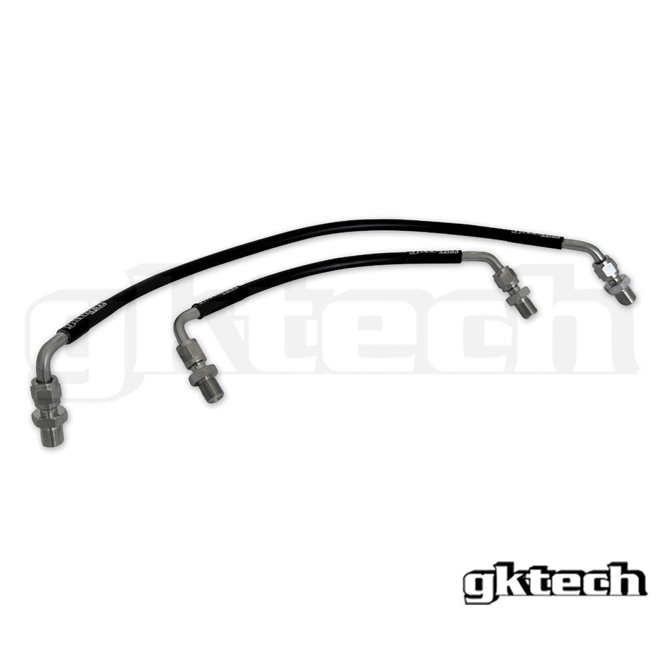 GKTech - Z33 350z Power steering hard line replacements (pair) - RHD - HR Specific - Z33X-PSRHHR