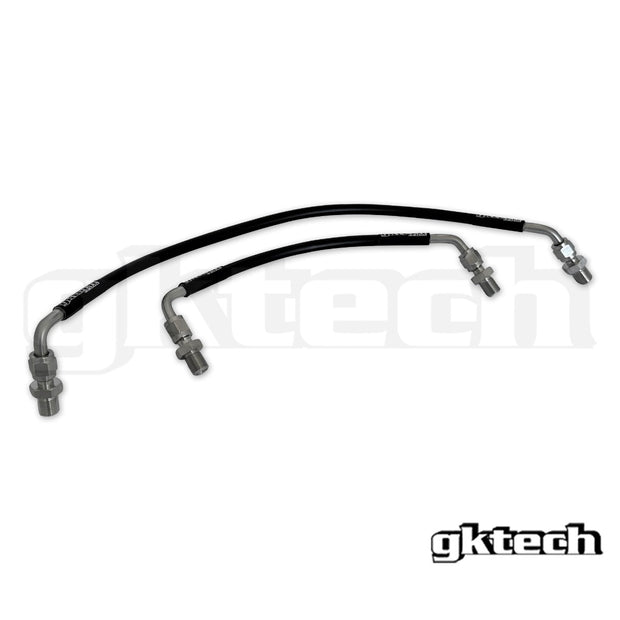 GKTech - Z33 350z Power steering hard line replacements (pair) - RHD - Non HR steering rack - Z33X-PSRH