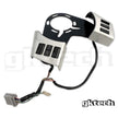 GKTech - Z33 350z steering wheel control relocation bracket - Cruise control + Audio controls bracket - DUBL-RELO