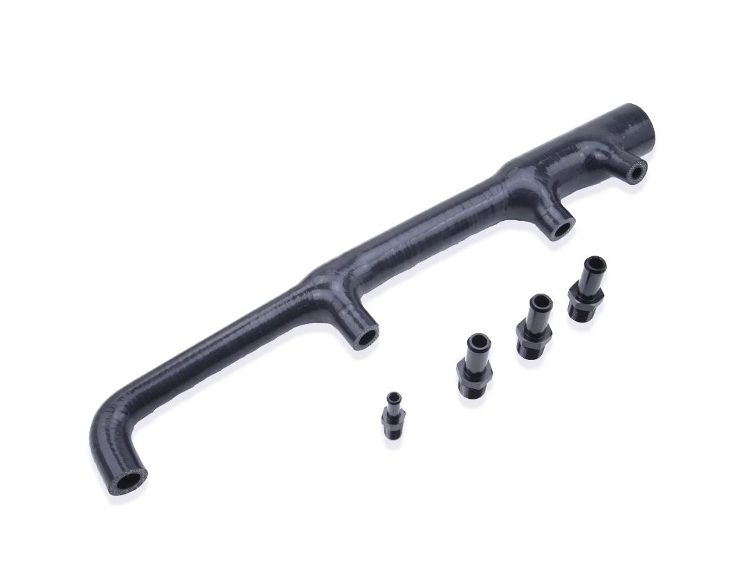 Platinum Racing Products - MOLDED SILICONE COOLANT MANIFOLD TO SUIT HYPERTUNE RB V2 INLET MANIFOLD