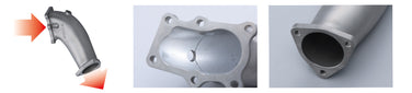 Tomei Powered FULL CAST TURBO OUTLET PIPE for RB25DET/RB20DET - 422002