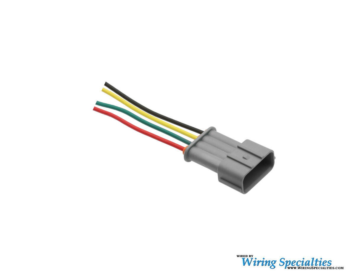 Wiring Specialties SR20 / KA24DE 4-Pin Igniter Male - WRS-SRIGN4-CON-M